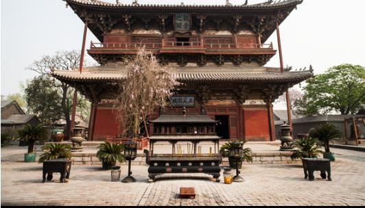 中国最早的高层佛阁 独乐寺观音阁建于公元636年
