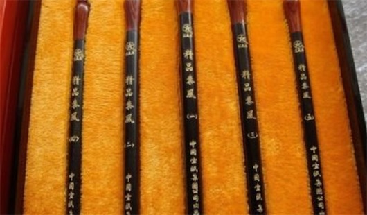 世界最有名的毛笔 宣笔的历史悠久