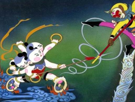 十大国漫巅峰巨作,大闹天宫有教育意义、哪吒闹海画面精美