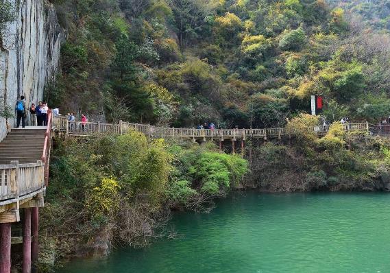 石门栈道景区