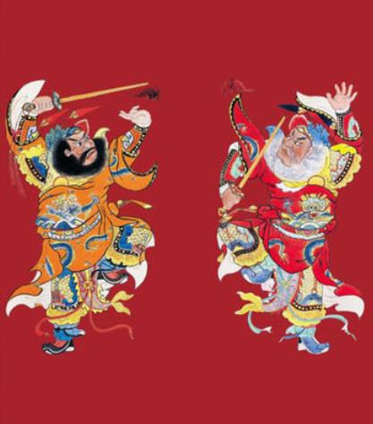 贴门神分左右吗?门神贴在大门什么位置