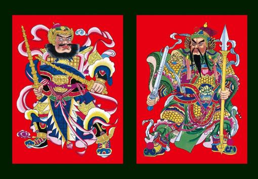 门神贴多高合适?门神只能贴大门吗