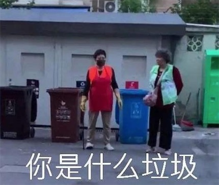 你是什么垃圾是什么意思什么梗 你是什么垃圾来源于上海垃圾分类