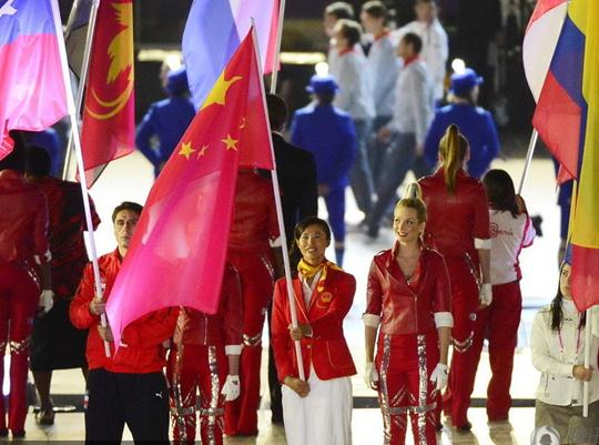 伦敦奥运会闭幕式中国旗手是谁?徐莉佳担任伦敦闭幕式中国旗手