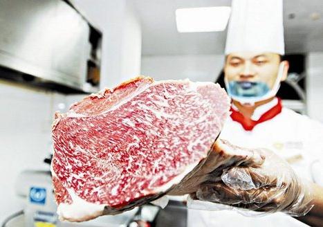 武汉雪花牛肉每斤售价近2千 1头牛可买宝马车
