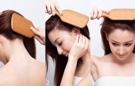 梳头发的正确方法：按摩梳、护发梳、造型梳的正确使用方法