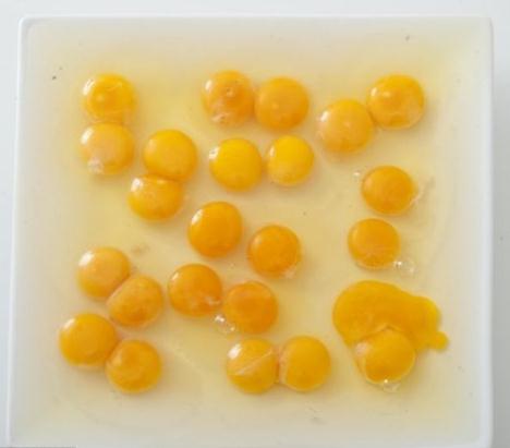 奇闻：国外女子买一打12个鸡蛋竟全是双黄蛋，概率百亿分之一