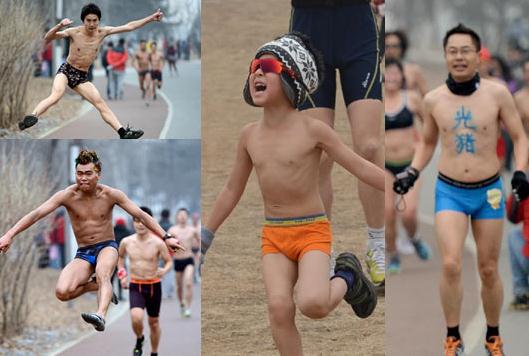 闪开，光猪来了！北京光猪节“裸跑”大军奇葩造型引网友爆笑