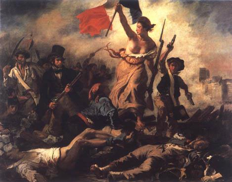 法卢浮宫博物馆的镇馆之宝《自由引导人民》