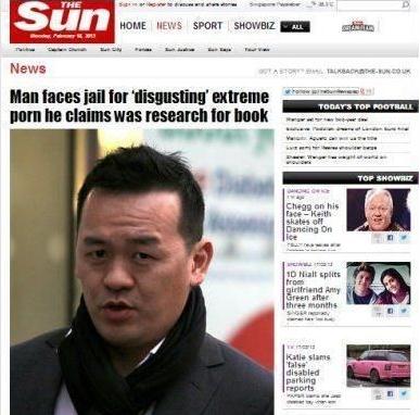 外媒曝央视前主播罗森友藏800部虐待主题a片色情片在英国被捕