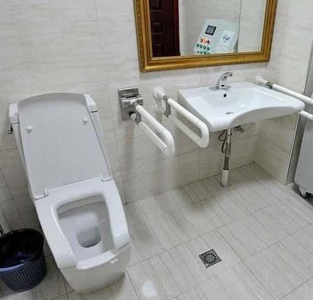 苏州豪华公厕似别墅，造价100万元，配置五星级有电梯，专设环卫工休息处。