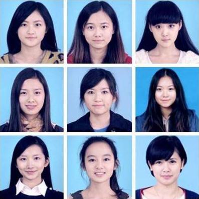 “武汉大学女生证件照”走红，看男生女生审美差异图