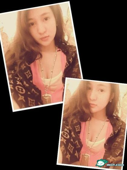 郭美美网上再炫富：晒自拍坐宝马车火辣性感照