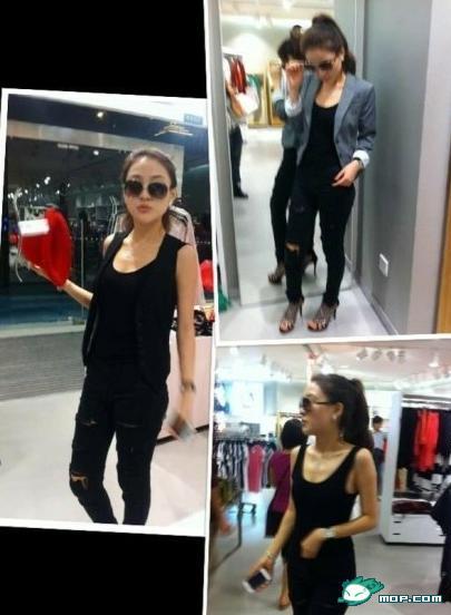 郭美美网上再炫富：晒自拍坐宝马车火辣性感照组图