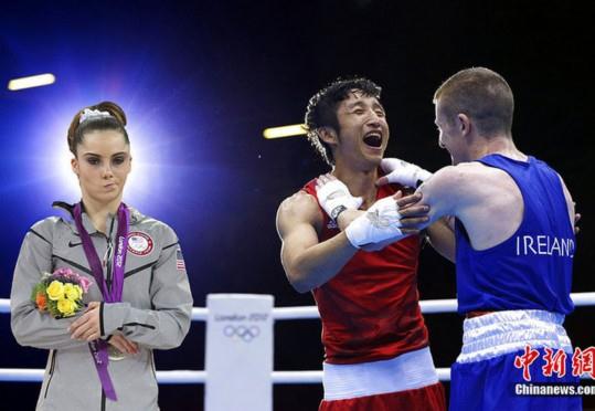 伦敦奥运不爽姐是谁?撅嘴遭PS大神恶搞爆红网络