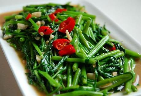 哺乳期吃空心菜有什么好处?哺乳期吃空心菜的做法