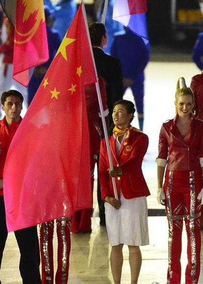 伦敦奥运会闭幕式中国旗手是谁？徐莉佳担任伦敦闭幕式中国旗手
