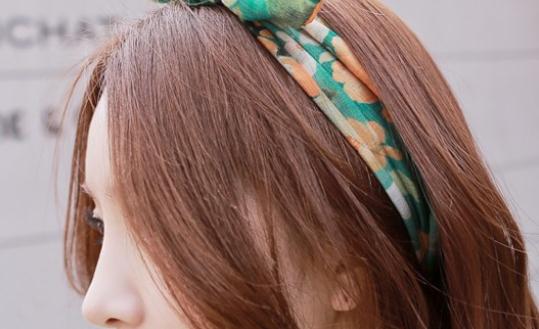 各种发带的用法简介:宽发带怎么用?