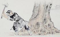 不同版本的吴刚伐桂的故事