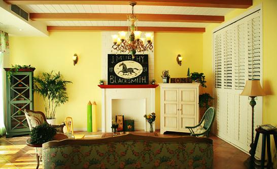 黄色装修如何搭配色彩?