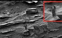 ​NASA火星照片现长发露胸女外星人？