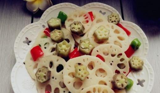 食谱推荐:秋葵莲藕炒排骨