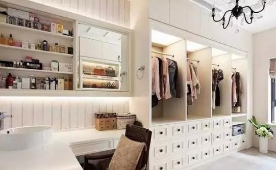 开放式衣帽间的装修要点是什么?