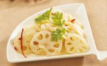 选购莲藕看闻摸一样不可少