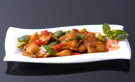 回锅肉的做法:切肉要有技巧