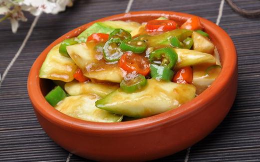 健康家常菜瓜仁西葫芦的做法