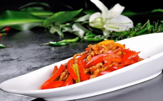 甜椒肉丝怎么做