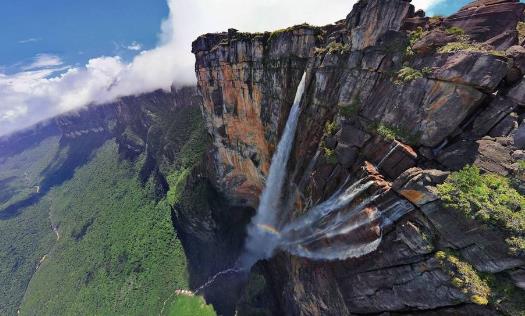 委内瑞拉安赫尔瀑布