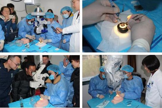 “以技会友 提升专长”武汉普瑞眼科“角膜移植培训班”圆满结束