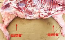 ​教你区分猪肉前腿肉和后腿肉图片 不同位置口感不一样别买错了