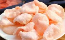 童年爱吃的虾片自己炸着吃 又鲜又酥脆连吃两盘才过瘾