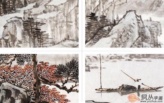 当代画家林德坤艺术鉴赏:过雨看松色,随山到水源